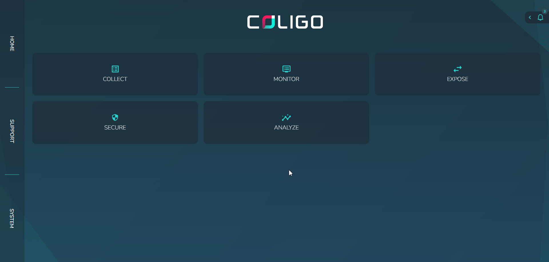 Expose data to cloud